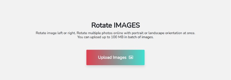 How to rotate multiple photos