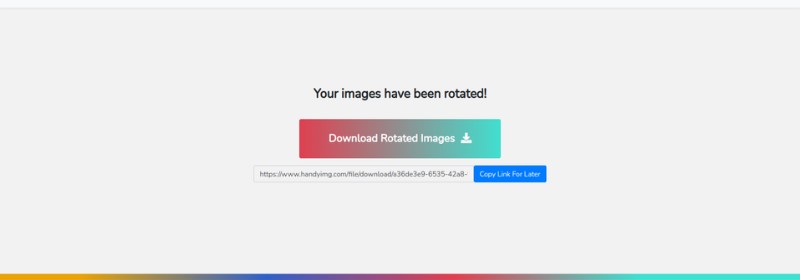 How to rotate pictures in a batch online